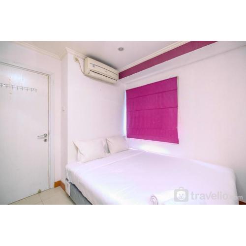 Comfy 2BR at Green Pramuka City Apartment By Travelio