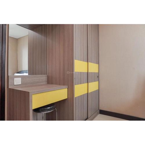 Comfy and Homey 1BR at Sky Terrace Apartment By Travelio