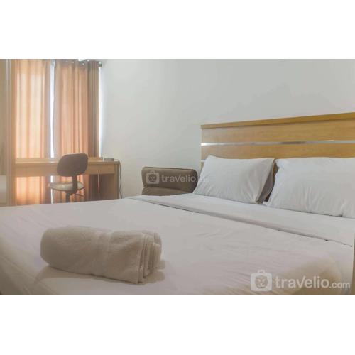 Comfy and Homey Studio Room at Grand Kamala Lagoon Apartment By Travelio