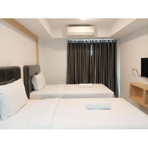 Comfy and Nice Studio at 27th Floor De Prima Apartment By Travelio