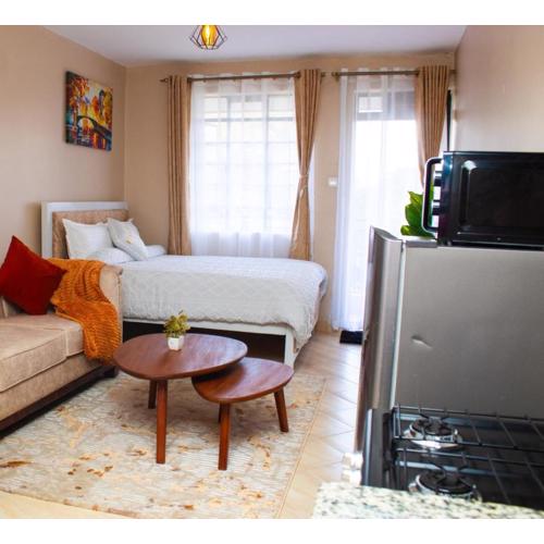 Comfy modern studio in Kitisuru