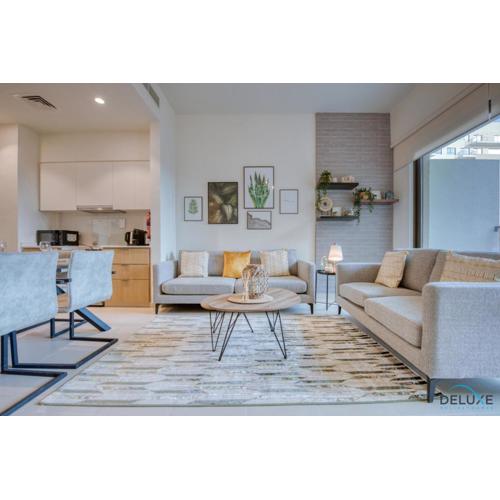 Community Living 2BR Close to Emirates Golf Club, Golf Views A, Madinat Al Mataar by Deluxe Holiday Homes