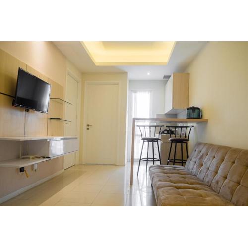 Compact 2BR with Sofa Bed at Parahyangan Residence By Travelio