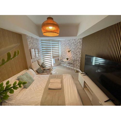 Condo in San Fernando Azure North with Home Theater