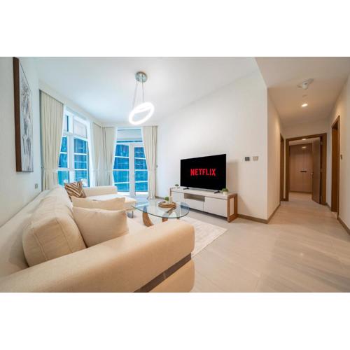 Contemporary 2BR Apt Fully Furnished