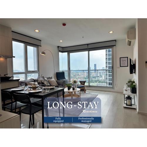 Contemporary High-Rise 2BR - Ultra Fast Wifi - Sathorn