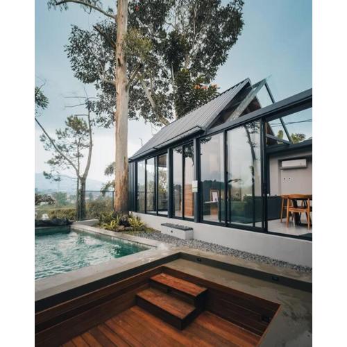 Cottonwood Cabin Villa B Triniti Lembang