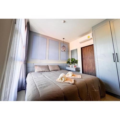 Cozy 1BR Apartment with Big Balcony - 2 Pools & 5 mins from Surin Beach