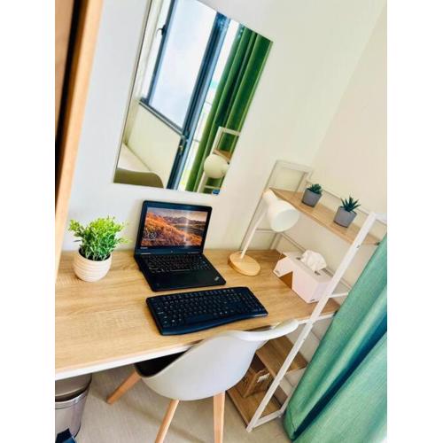 Cozy 1BR at Shore 2 with balcony