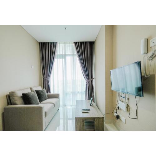 Cozy 1BR Brooklyn Alam Sutera Apartment By Travelio