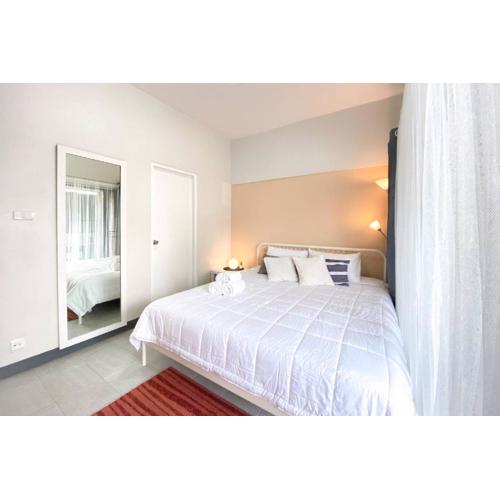 Cozy 1br walk to BTS and Airport Rail Link Close to Malls T