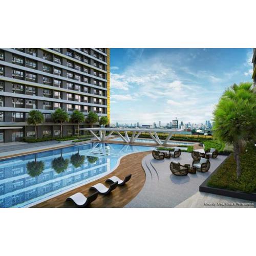 Cozy 1BR with balcony at Fame Residences