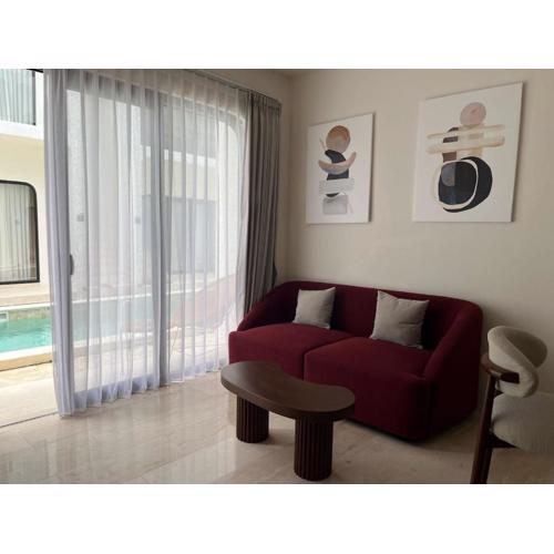 Cozy 1BR Wood Furnished Apt in Nelayan Reef