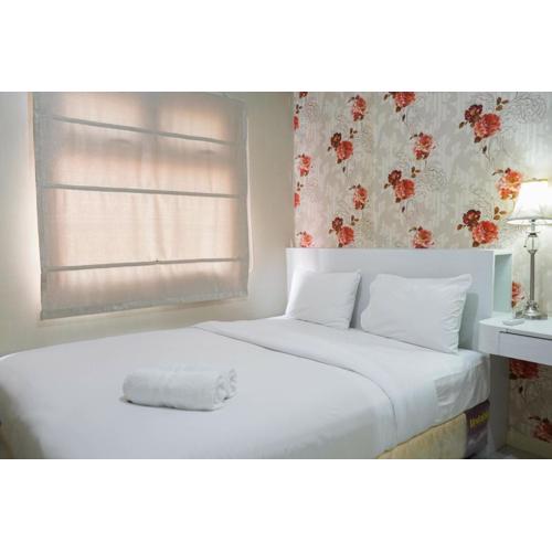 Cozy 2BR for 3 Pax Green Pramuka City Apartment By Travelio