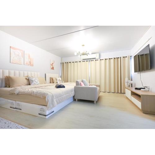 Cozy 2BR Near Impact Arena, LTAT- WiFi Washer near DMK at C2