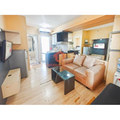 Cozy 2BR Pramuka APT pool&Wi-Fi