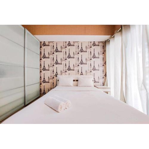 Cozy and Minimalist Studio Room Paramount Skyline Apartment By Travelio