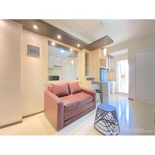 Cozy and Serene 2BR Apartment at Parahyangan Residence By Travelio