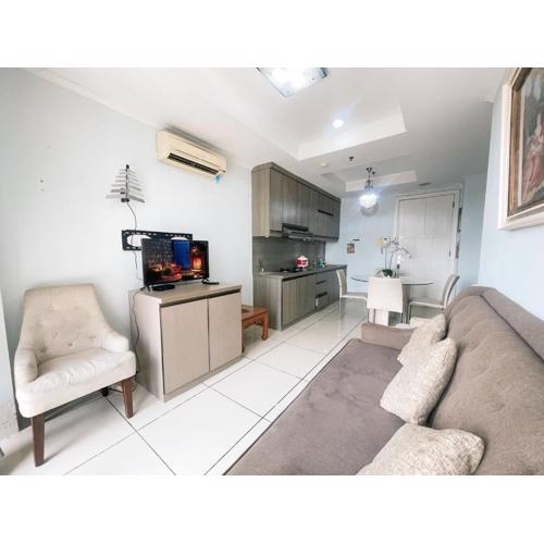 Cozy and Stategic 1 at cikditiro 2BR pool,gym,wifi By LS