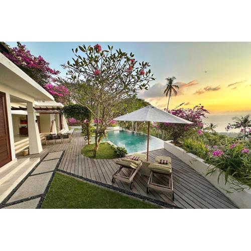 Cozy Family Villa with Sunset View