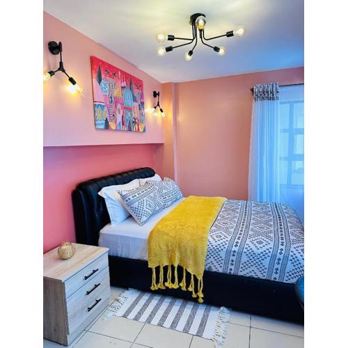 Cozy Home Near Wilson Airport & Giraffe Center