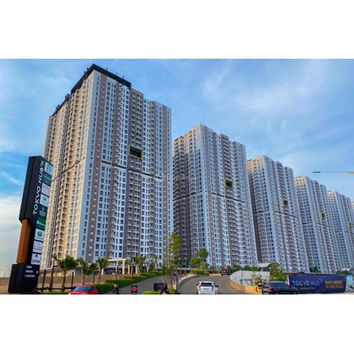 Cozy Look Studio Tokyo Riverside PIK 2 Apartment By Travelio