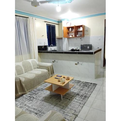 Cozy New 1bedroom hideout in Bamburi, Mombasa