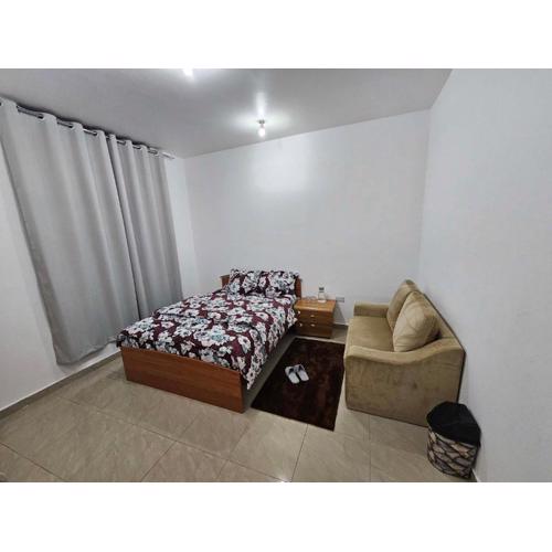 Cozy room with sharing washroom