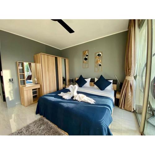 Cozy Studio 1Gbps WIFI OceanView