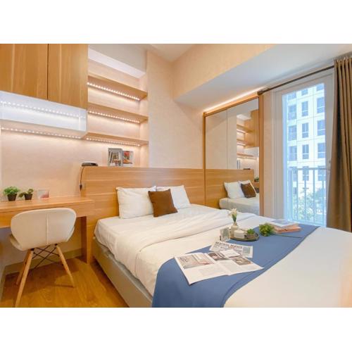 Cozy Studio at 7th Floor Tokyo Riverside PIK 2 Apartment By Travelio