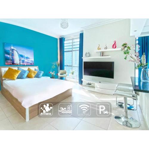 Cozy Studio at Marina near Beach and Metro in Marina Z817