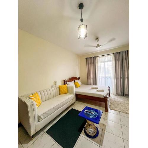 Cozy Studio With Balcony, Nyali