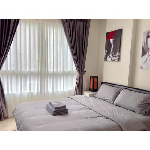 Dcondo is next to the mall