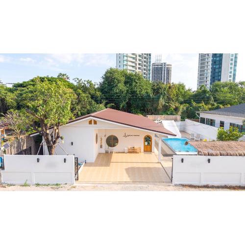 De Beach pool villa เดิน 3 นาทีจากชายหาด