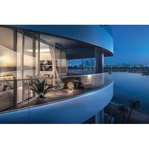 Dejaview Stays Luxury Apartment with Private Terrace, Burj & Sea View