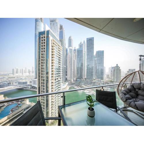 Deluxe 3 Bedroom With Marina & Sea View