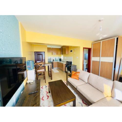 Deluxe studio Apartment, with a view of the city