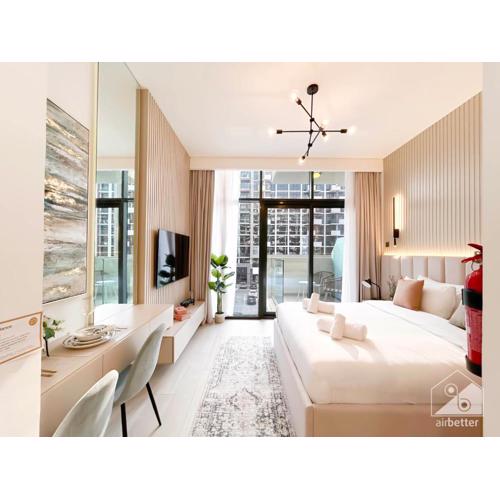 Deluxe Studio with Balcony at Aziz Riviera