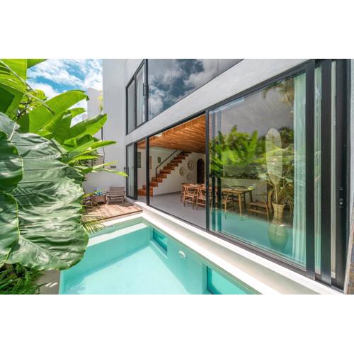 Dharma Bingin - Stunning 3BR Villa with Rooftop & Sauna in Bingin!