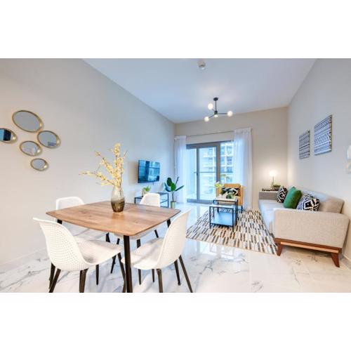 Distance Away From Expo City Dubai 1BR Unit, MAG 510, Madinat Al Mataar by Deluxe Holiday Homes