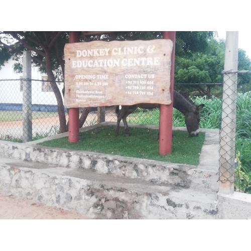 Donkey clinic and education center