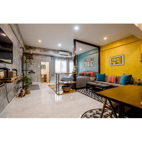 Double Studio with Balcony & Private Bath by Smile Loft