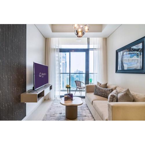 Dream Inn - Aykon Tower Apartments with Stunning City View