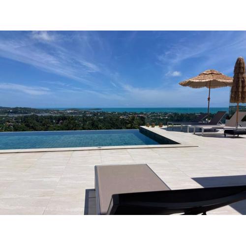 Dreams, panoramic seaview villa, 2 pools