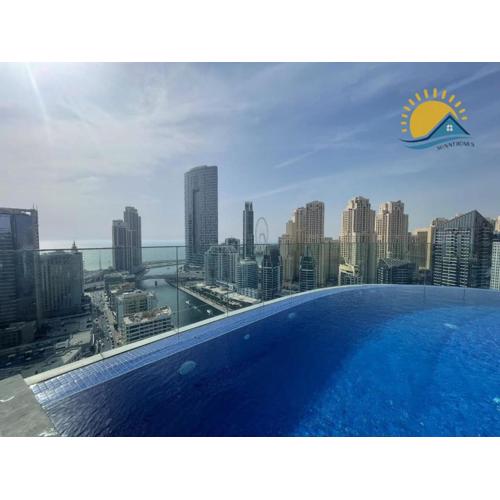Dubai Marina Walk Gem Modern Apartments with Pool & Gym access, Steps to Beach & Metro Managed by SunnyHomes