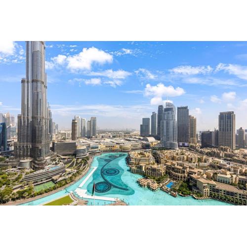 Durrani Homes - Alluring 5BR Penthouse with Burj Khalifa and Fountain View