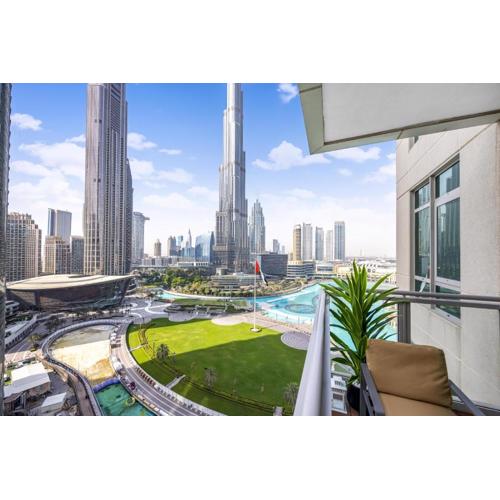Durrani Homes - Modern Living 3br with Burj Khalifa and Fountain View - third room without partition