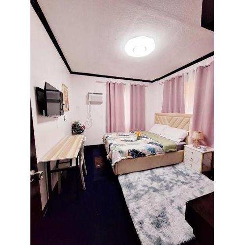 EA4 Furnished Transient Room Apartment House Walking Distance to SM Ecoland & Davao Coastal Road and Near Ecoland Bus Terminal