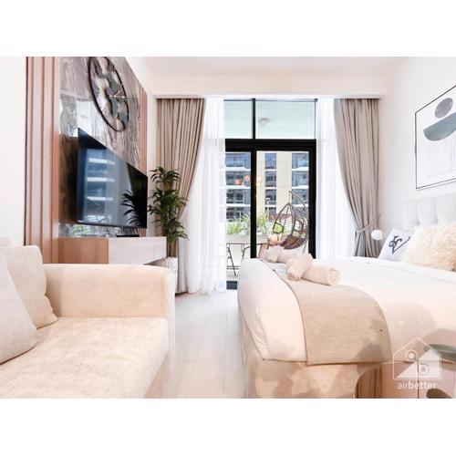 Elegance at Aziz Riviera Studio & Balcony