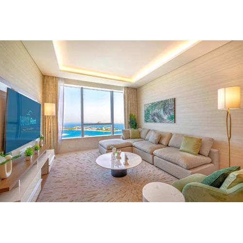 Elegant 1BR in Palm Tower, Nakheel Mall, Sea View
